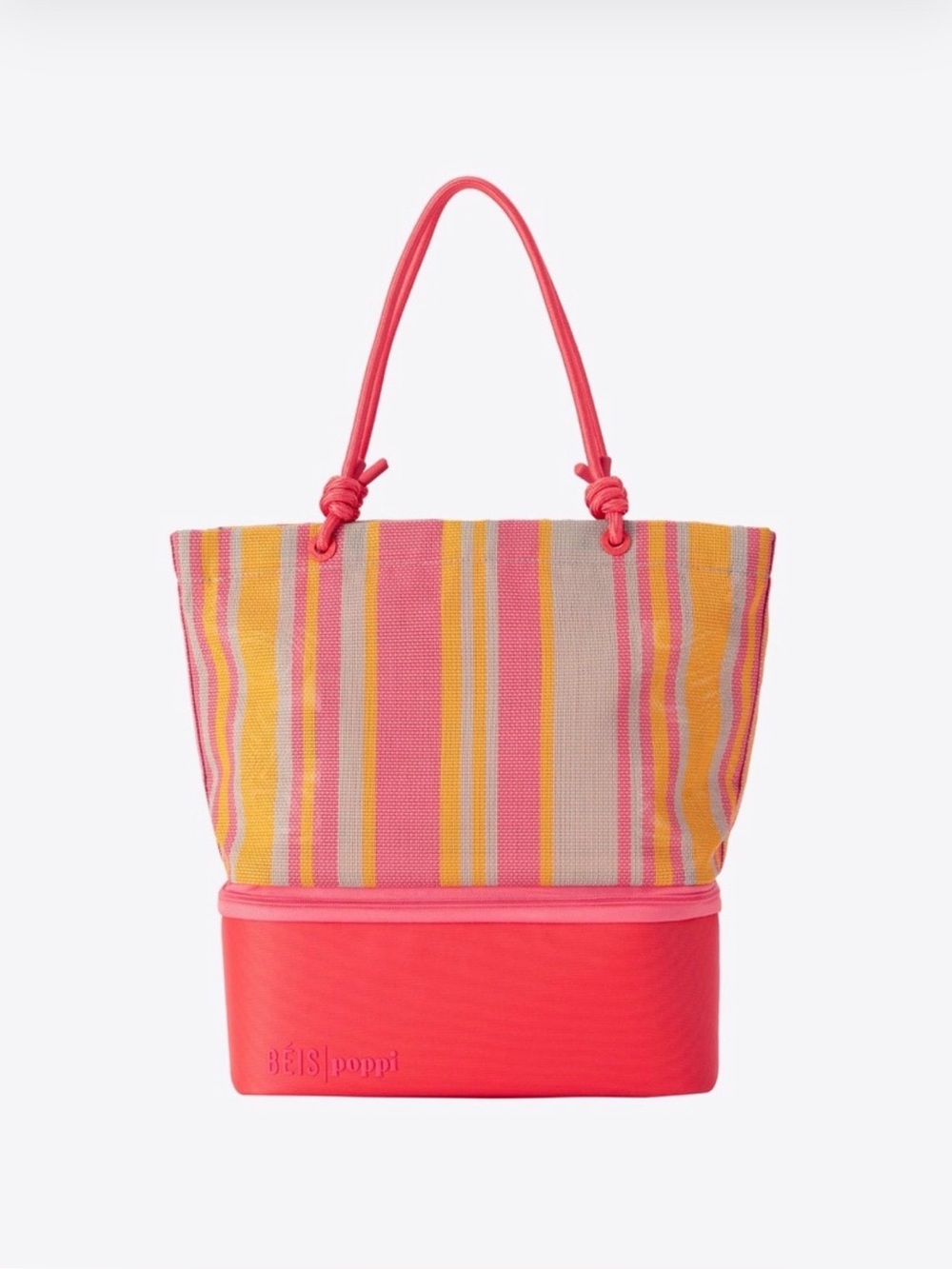 BÉIS x poppi Cooler Tote – Juicy Stripe